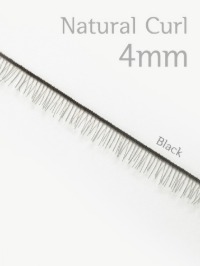 [속눈썹] 내추럴컬 4mm (블랙)-140mm